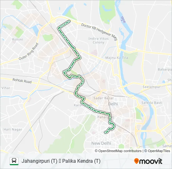 181A Bus Line Map