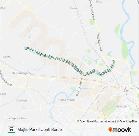 174STL Bus Line Map