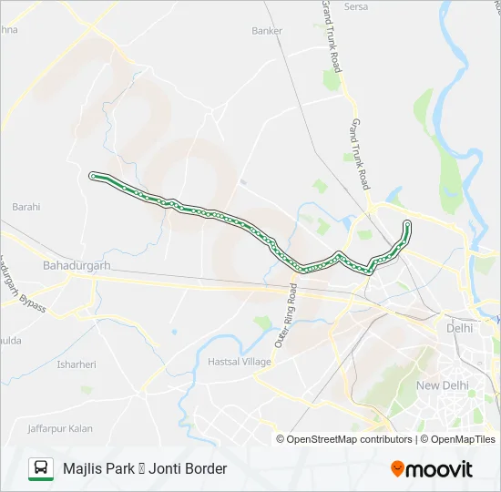 174STL Bus Line Map