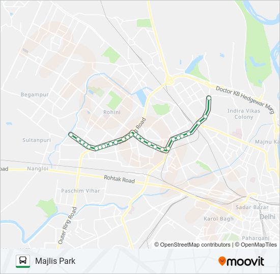 174STL bus Line Map