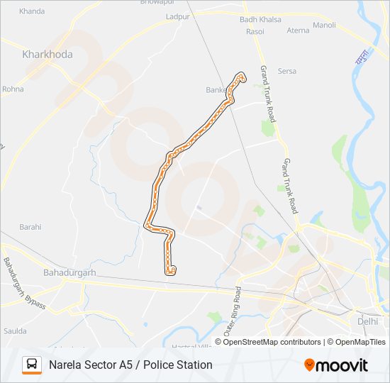 173STL bus Line Map