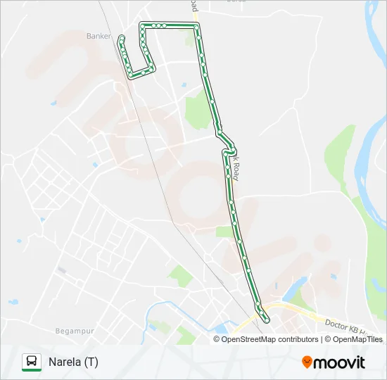 193 Bus Line Map
