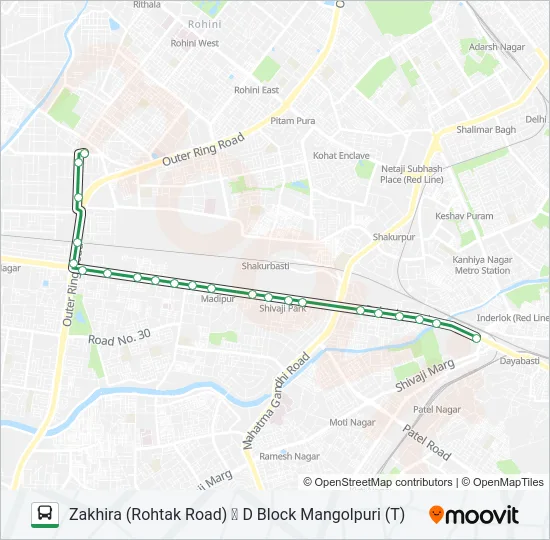 232 Bus Line Map
