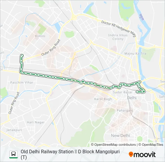 232 Bus Line Map