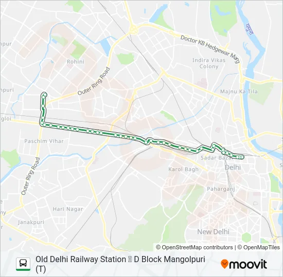 232 Bus Line Map