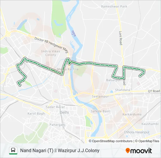 235 Bus Line Map