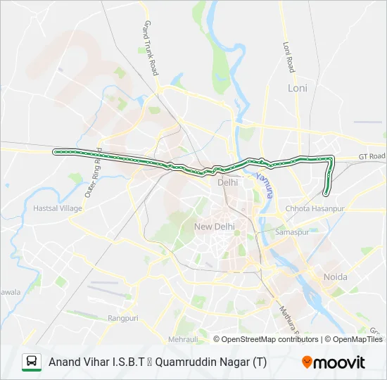 236 Bus Line Map
