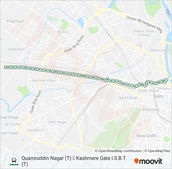 236 Bus Line Map