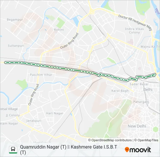 236 Bus Line Map