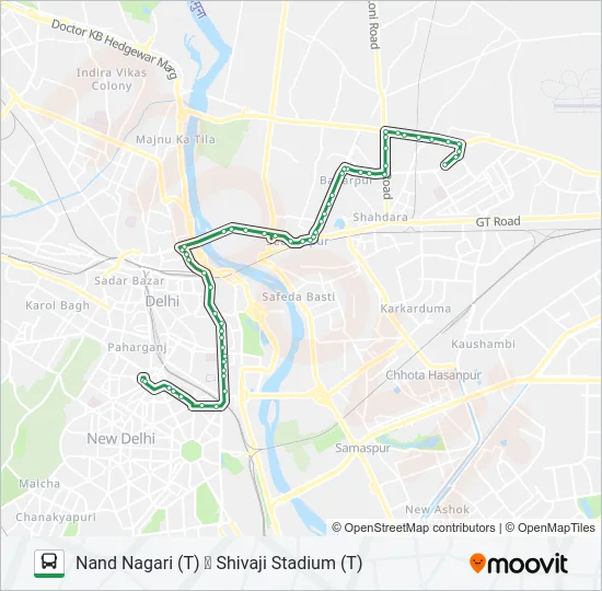 241 Bus Line Map
