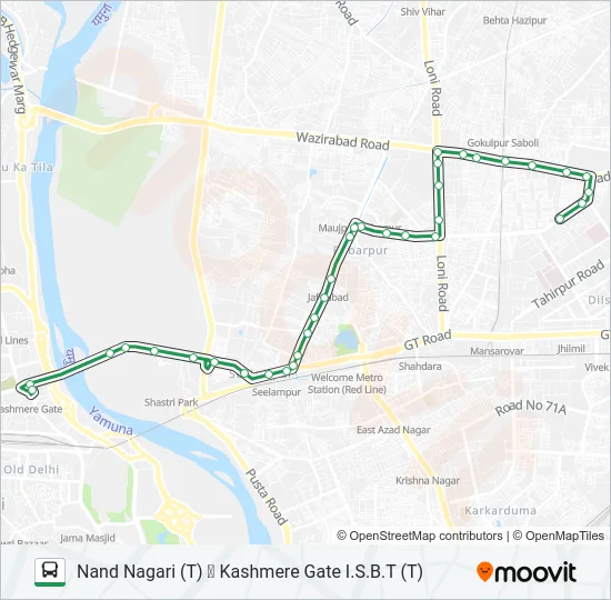 241 Bus Line Map