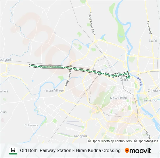 219STL Bus Line Map