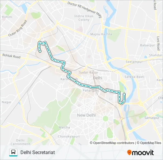 39 Bus Line Map