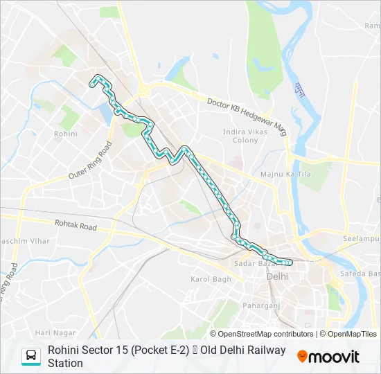 183 Bus Line Map