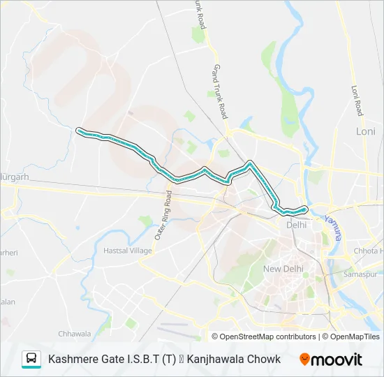 247 Bus Line Map