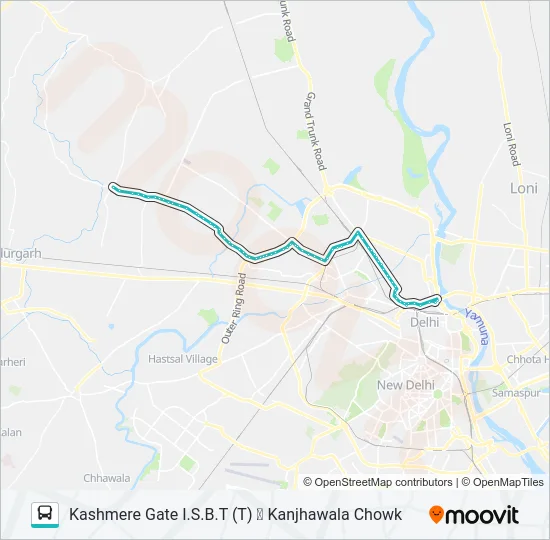 247 Bus Line Map