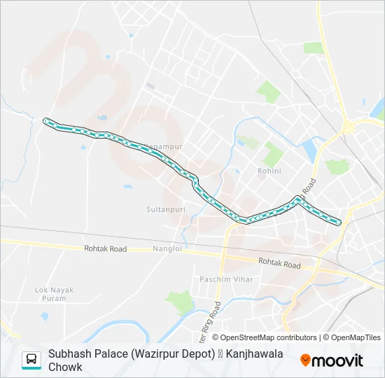 247 Bus Line Map