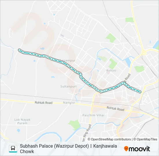 247 Bus Line Map
