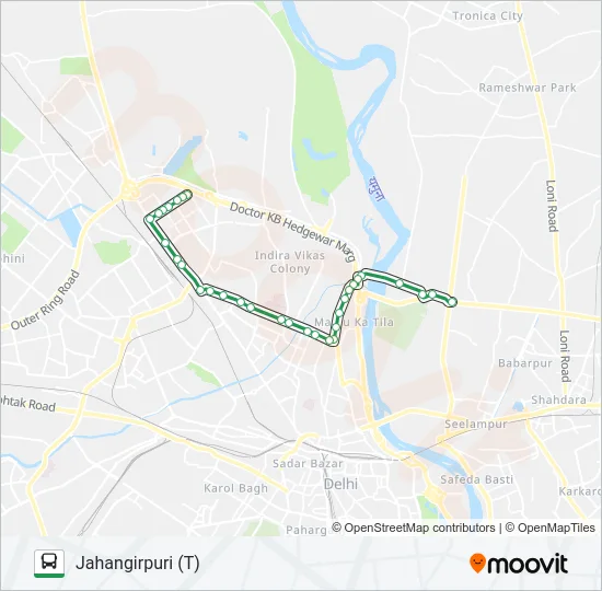 259 Bus Line Map