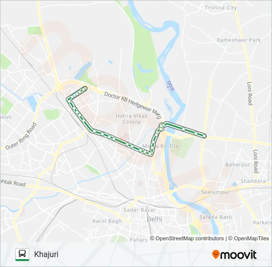 259 Bus Line Map
