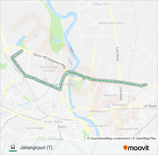 259 Bus Line Map