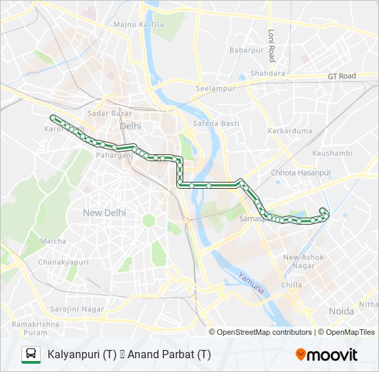 309 bus Line Map