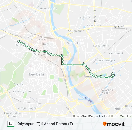 309 Bus Line Map