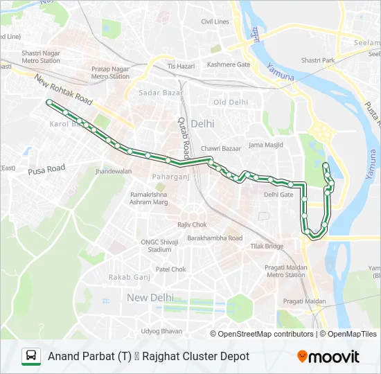 309 Bus Line Map