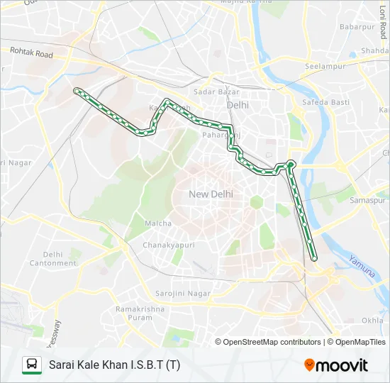 318 Bus Line Map
