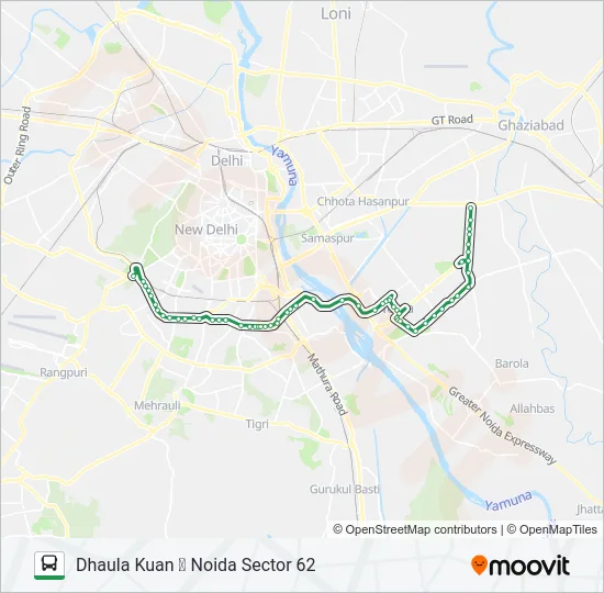 323 Bus Line Map