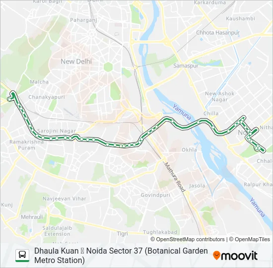 323 Bus Line Map