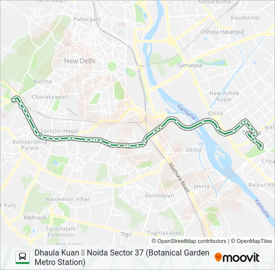 323 Bus Line Map