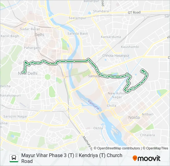 378 Bus Line Map