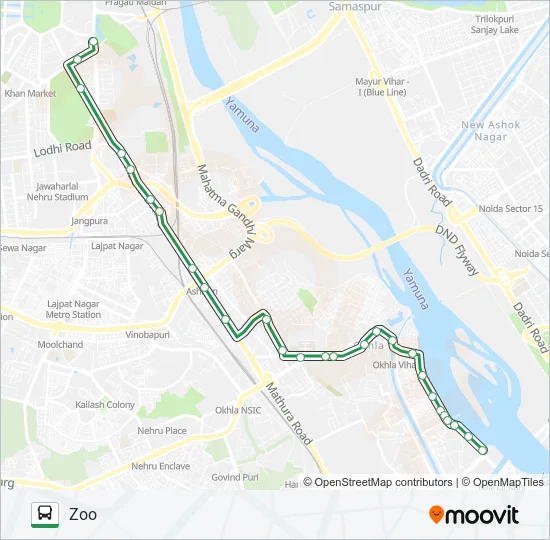 403 Bus Line Map