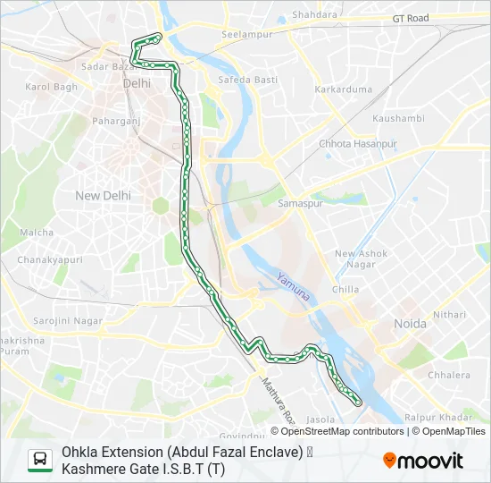 403 Bus Line Map