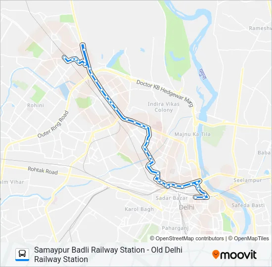 199 Bus Line Map
