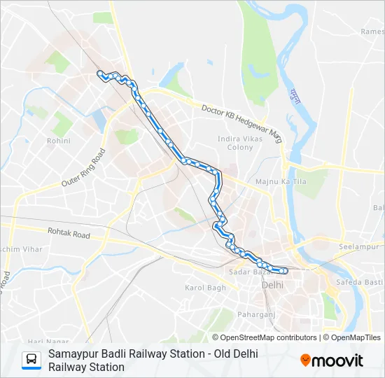 199 Bus Line Map