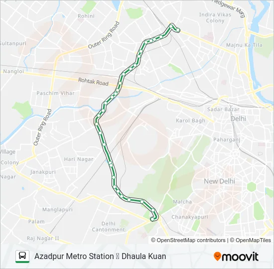 442 Bus Line Map