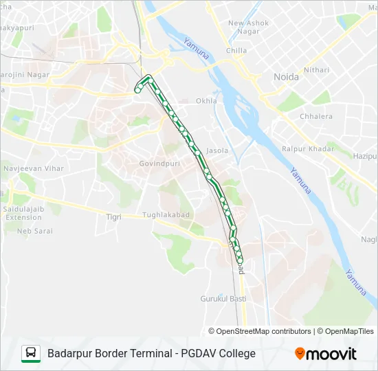 460STL Bus Line Map