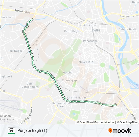 479 bus Line Map