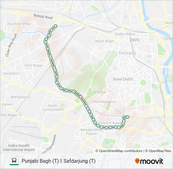 479 Bus Line Map