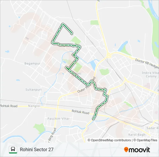 889 Bus Line Map