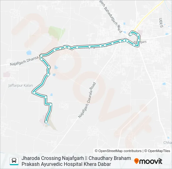 826 Bus Line Map