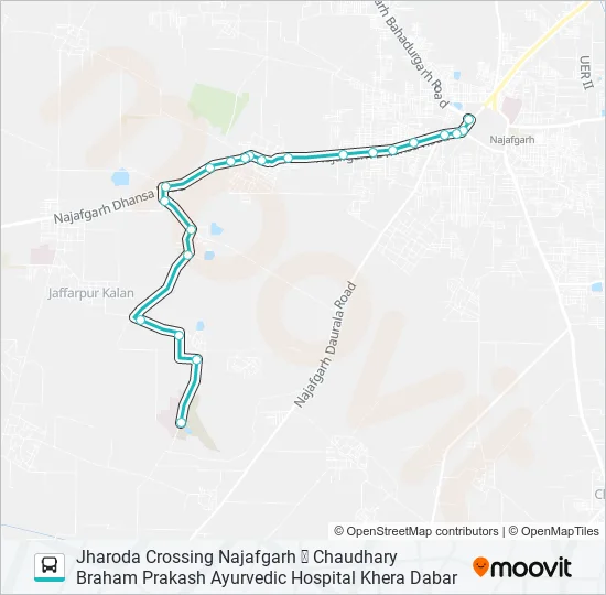 826 Bus Line Map