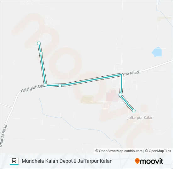 821SPL Bus Line Map