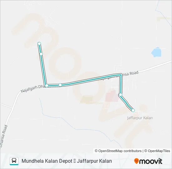 821SPL Bus Line Map