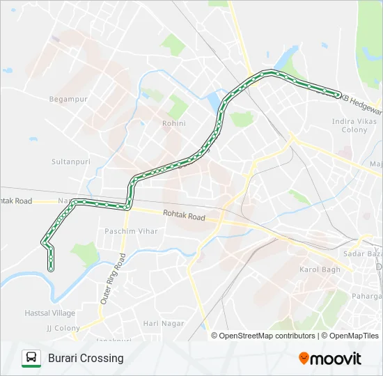 907 Bus Line Map