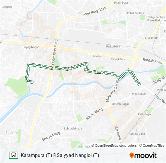 910 Bus Line Map