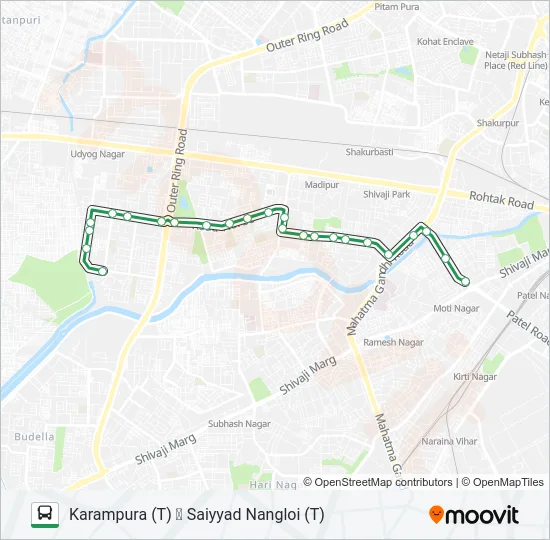 910 Bus Line Map