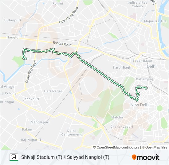 910 bus Line Map